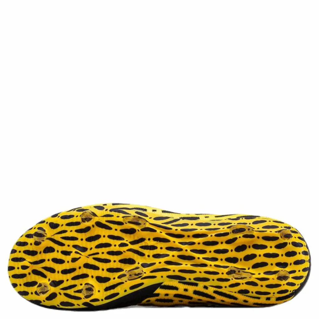 Puma Future 5.1 Netfit FG/AG Junior Black/Yellow*Barn Fotboll|Fotbollsskor