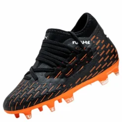 Puma Future 6.3 Netfit FG/AG Junior Orange/Black*Barn Fotboll|Fotbollsskor