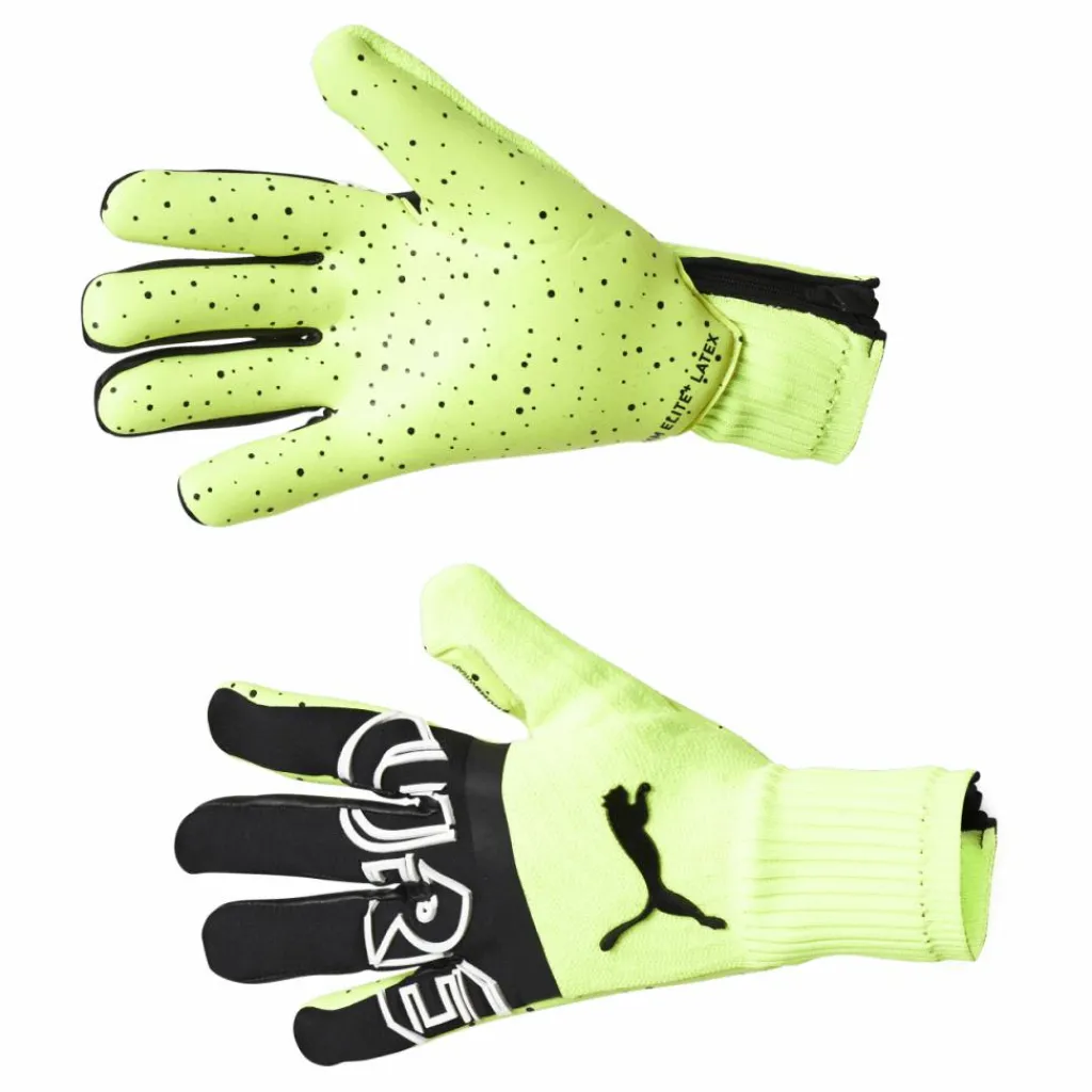 Puma Future Z Grip 1 Hybrid White/Black/Yellow* Fotboll|Mössor Och Handskar