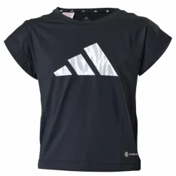 adidas G Ar Gr Tee Black/white/grey Two*Barn T-Shirts|Träning