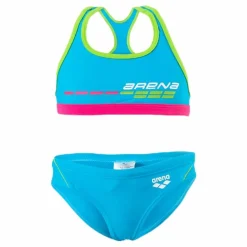 Arena G Suomi Junior two pieces Turquoise*Barn Simning|Badkläder