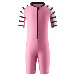 Reima Galapagos Sunproof Recycled Swim Overall Pink*Barn Simning|Badkläder