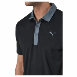 Puma Golf Gamer Polo Puma Black-quiet Shade* Golf|T-Shirts