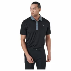 Puma Golf Gamer Polo Puma Black-quiet Shade* Golf|T-Shirts