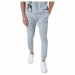 GASP Tapered Joggers Light Grey Melange* Byxor|Träning