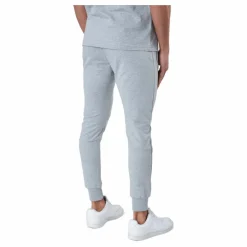 GASP Tapered Joggers Light Grey Melange* Byxor|Träning