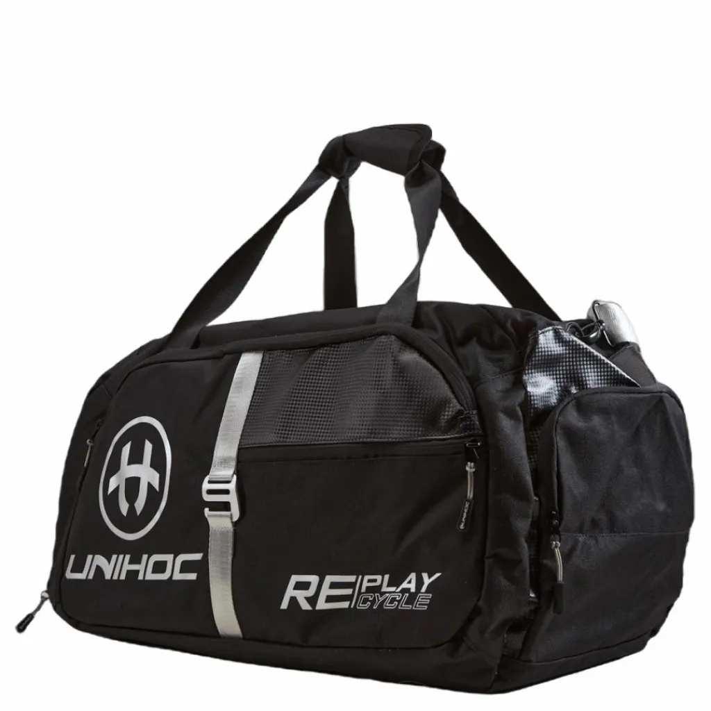 Unihoc Gearbag Re/play Line Medium Bl Black* Inomhussporter