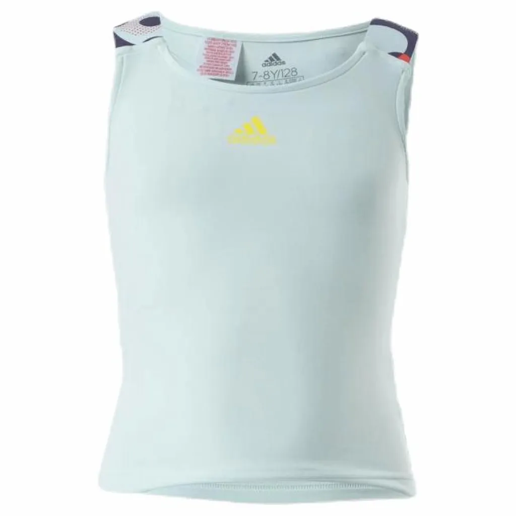 adidas Girl Keyhole Tank Green* Racketsporter