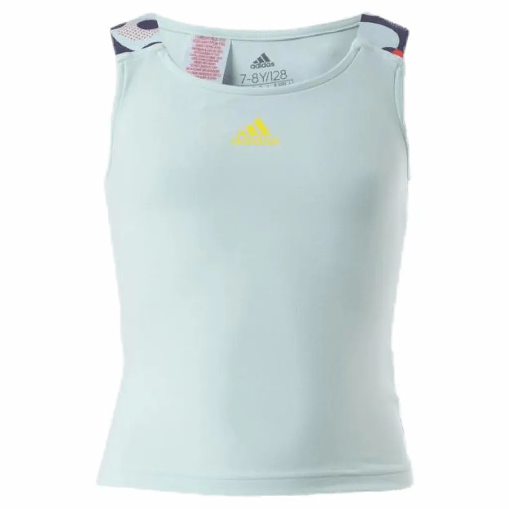 adidas Girl Keyhole Tank Green* Racketsporter