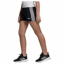 adidas Girls 3 Stripe Shorts White/Black*Barn Träning|Shorts