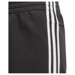 adidas Girls 3 Stripe Shorts White/Black*Barn Träning|Shorts