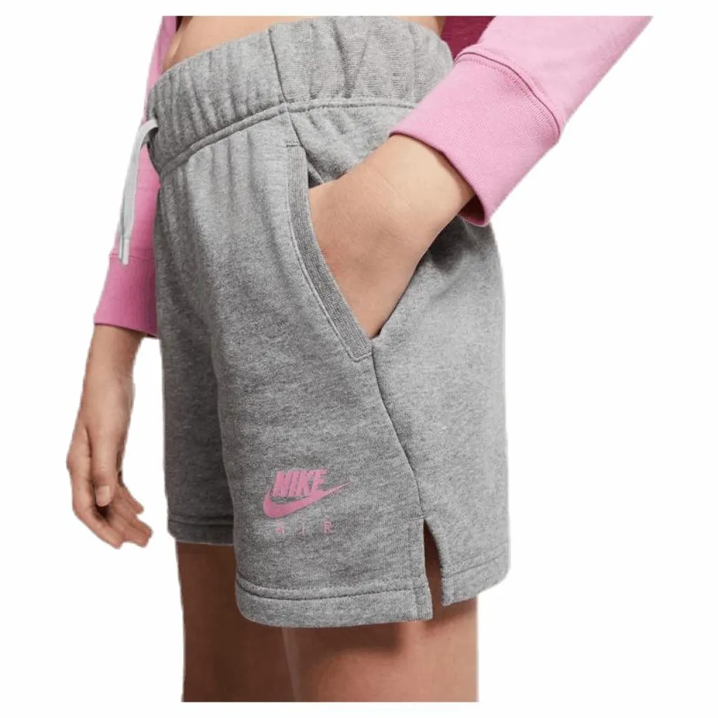 Nike Girls Air Shorts Grey*Barn Shorts|Träning