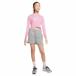 Nike Girls Air Shorts Grey*Barn Shorts|Träning