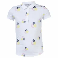 Puma Golf Girls Blossom Polo White*Barn Golf|T-Shirts