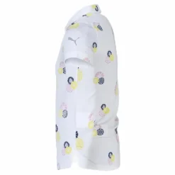 Puma Golf Girls Blossom Polo White*Barn Golf|T-Shirts