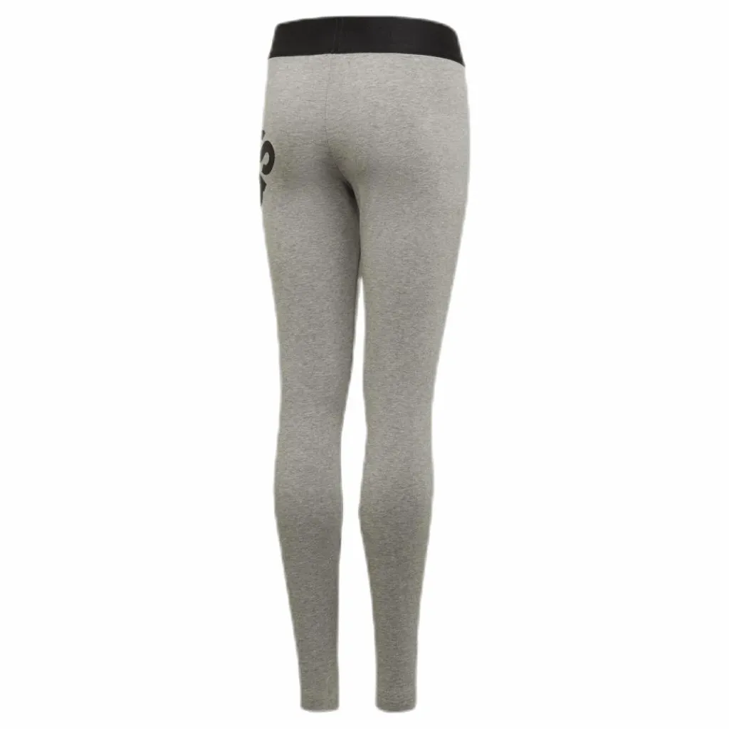 adidas Girls Bos Big Logo Black/Grey*Barn Tights|Träning