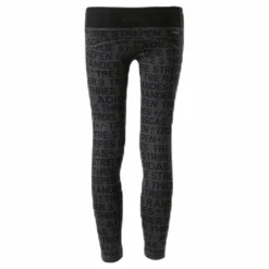 adidas Girls Brand Tights Black*Barn Tights|Träning