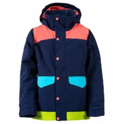 Burton Girls Echo Jackets Blue/Orange*Barn Alpint|Jackor