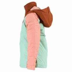 Burton Girls Elodie Jacket Blue/Pink/Brown*Barn Alpint|Jackor