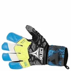 Select GK Gloves 55 Extra Force Flat Cut Blue/Grey* Fotboll|Mössor Och Handskar