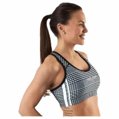 Gavelo GLNCHCK 1 Sports Bra White/Black* Sport-Bh:Ar|Träning