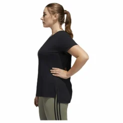 adidas Go To Tee Plus White/Black* T-Shirts|Träning