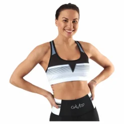 Gavelo Grand Slam Black Sport Bra White/Black* Sport-Bh:Ar|Träning