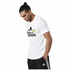 adidas Tennis Graphic Logo T-Shirt White* Racketsporter