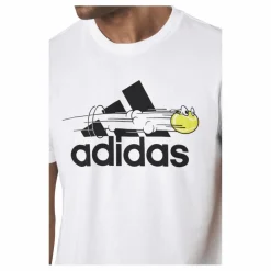 adidas Tennis Graphic Logo T-Shirt White* Racketsporter