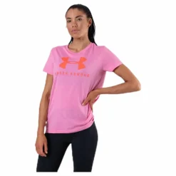 Under Armour Graphic Sportstyle Classic Crew Pink* T-Shirts|Träning