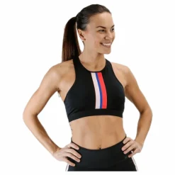 Nike Gym Elastic Bra Orange/Black* Sport-Bh:Ar|Träning