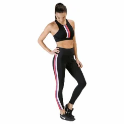 Nike Gym Elastic Bra Orange/Black* Sport-Bh:Ar|Träning