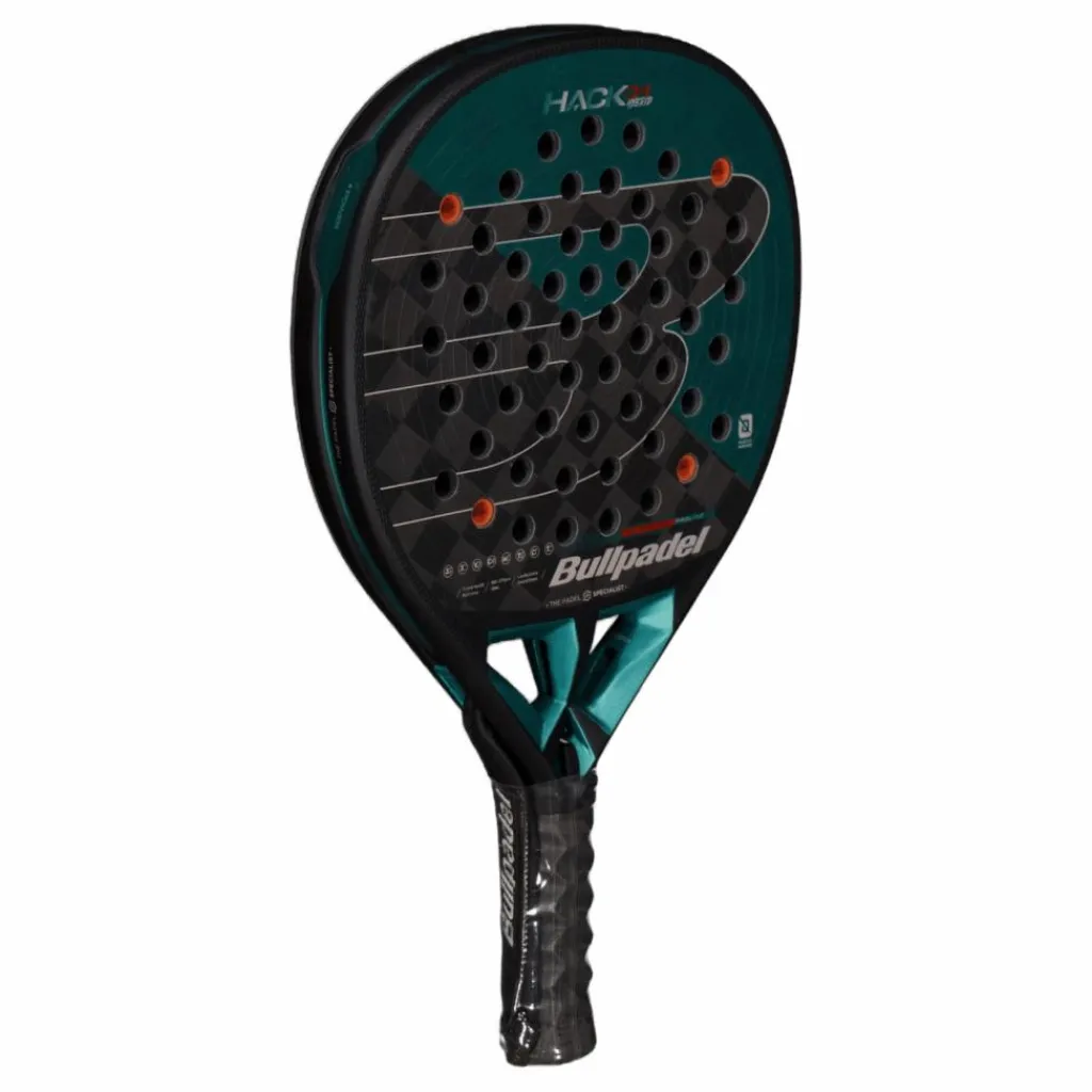 Bullpadel Hack 04 Hybrid 25 Black* Racket Och Bollar|Racketsporter