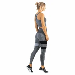 BLACC Halley Seamless Bra Black/Grey* Löpning|Träning