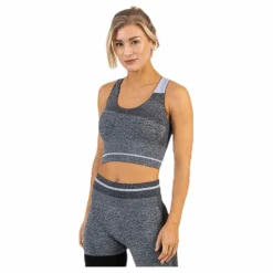 BLACC Halley Seamless Bra Black/Grey* Löpning|Träning