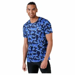 BLACC Halo Blue/Patterned* T-Shirts|Träning