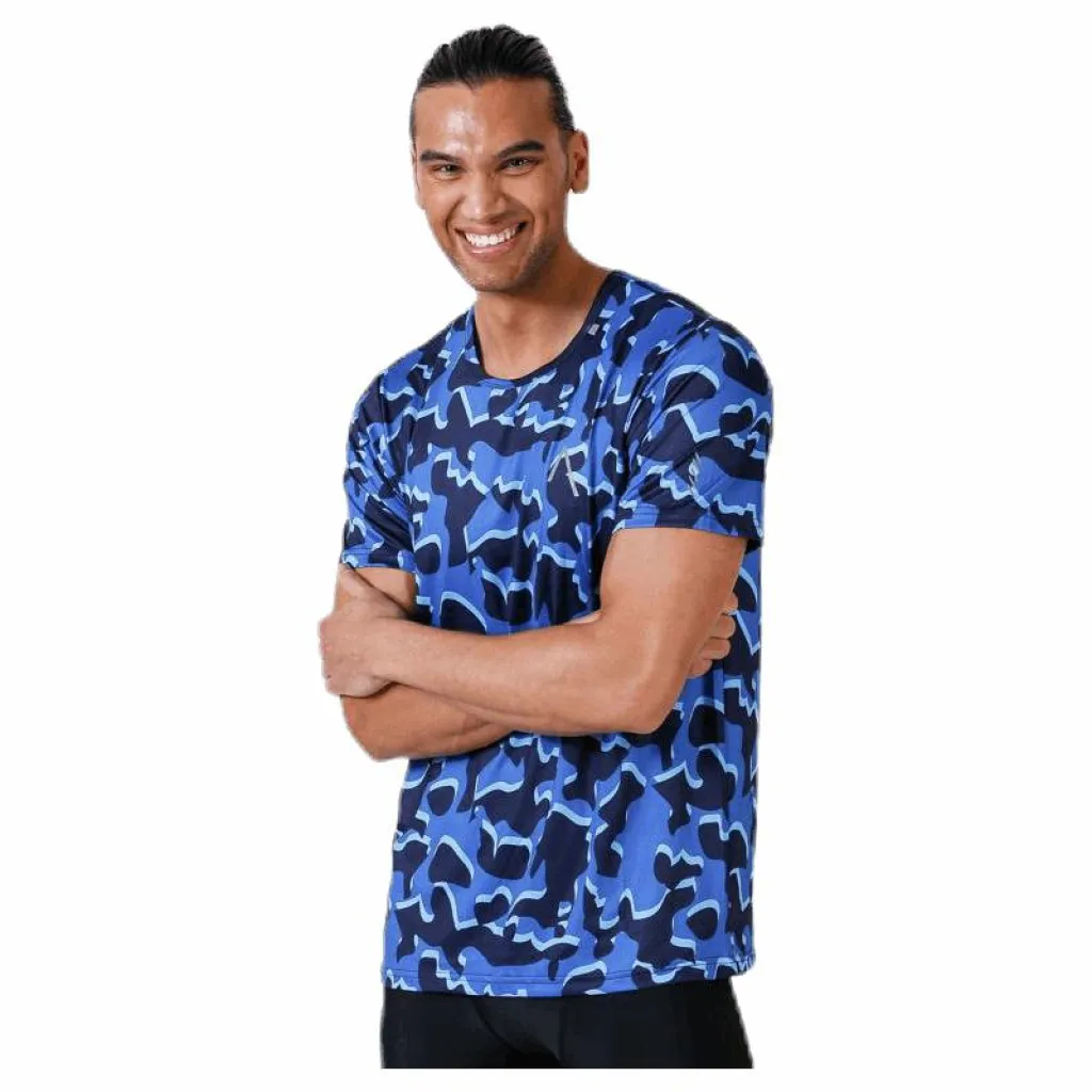 BLACC Halo Blue/Patterned* T-Shirts|Träning