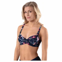 Abecita Hawaii Unique Wire Bra Blue/Patterned* Simning|Badkläder