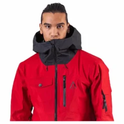 ColourWear Hawk Jacket Red* Alpint|Jackor