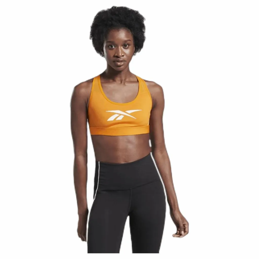 Reebok Hero Racer Pad Bra Read Orange* Sport-Bh:Ar|Träning