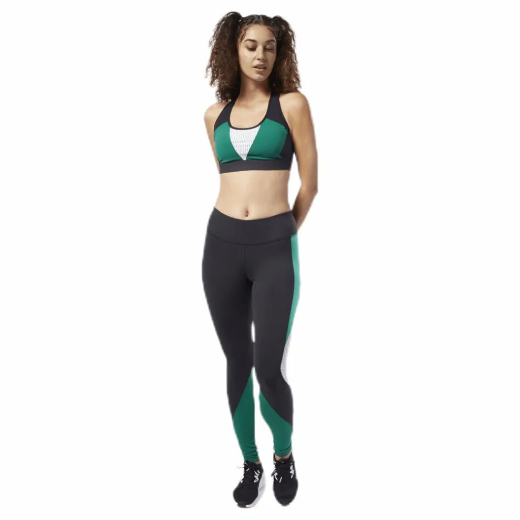 Reebok Hero Racer Padded Bra Green/Black* Träning|Sport-Bh:Ar