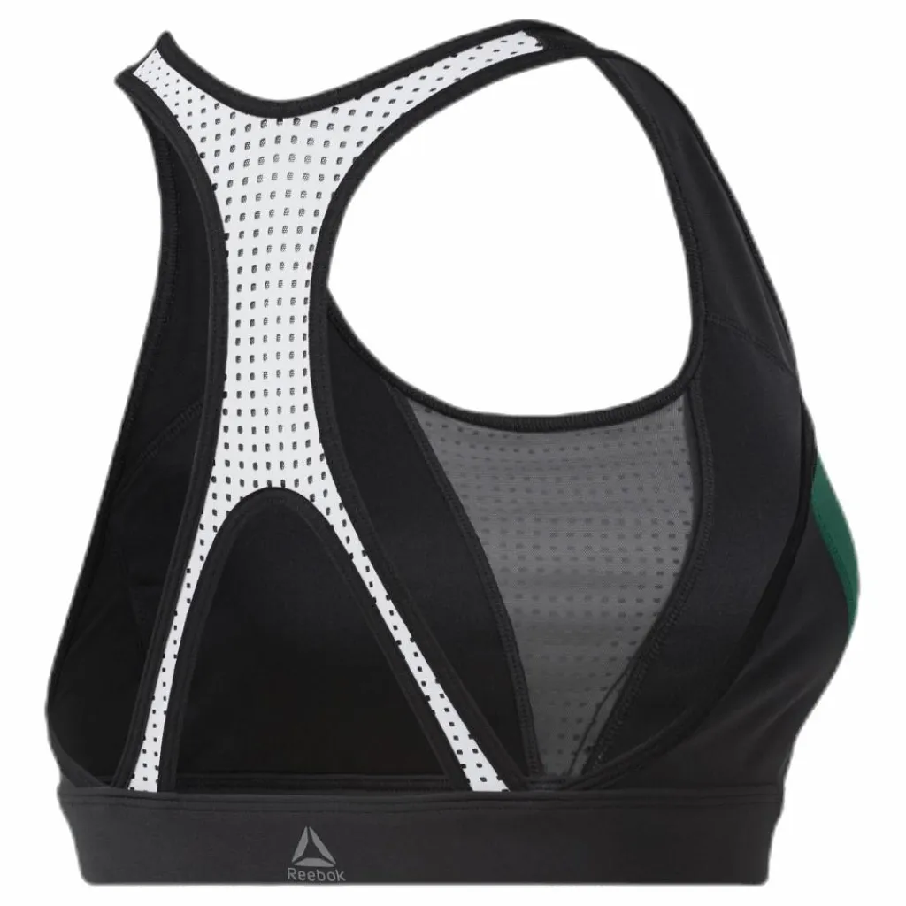 Reebok Hero Racer Padded Bra Green/Black* Träning|Sport-Bh:Ar