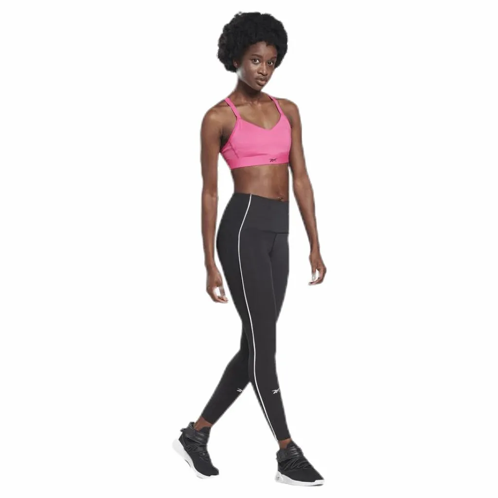 Reebok Hero Strappy Padded Bra Pink* Sport-Bh:Ar|Träning