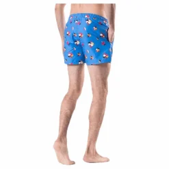 Happy Socks Hibiscus Swim Shorts Blue* Simning|Badkläder