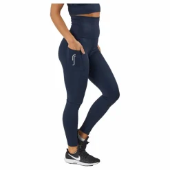 RS High Waist Tights - Side Pocke Dark Blue* Racketsporter|Tights