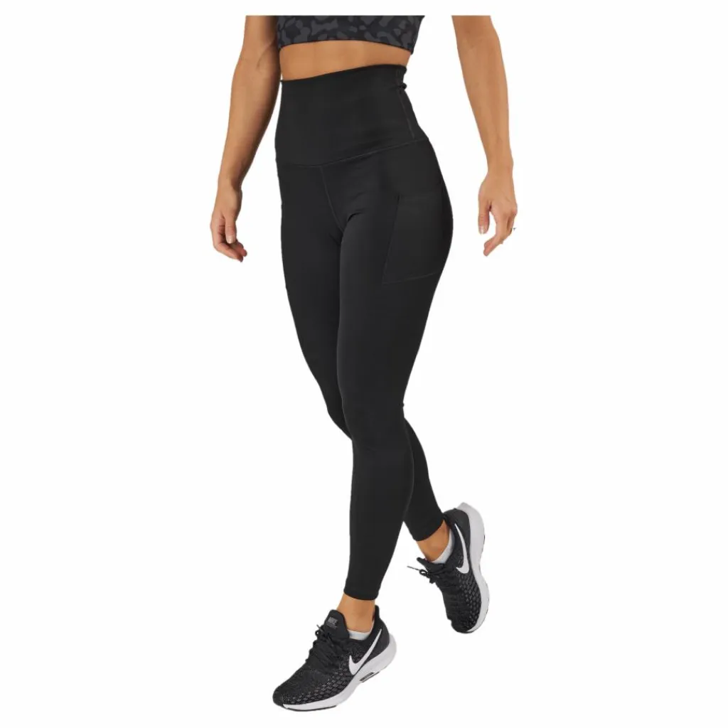 RS High Waist Tights - Side Pocke Black* Racketsporter|Tights