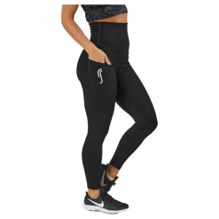 RS High Waist Tights - Side Pocke Black* Racketsporter|Tights