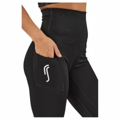 RS High Waist Tights - Side Pocke Black* Racketsporter|Tights