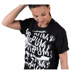 Puma HIT Feel It Tee Black* T-Shirts|Träning