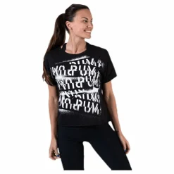 Puma HIT Feel It Tee Black* T-Shirts|Träning